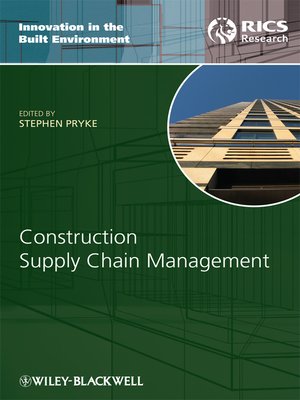 cover image of Construction Supply Chain Management